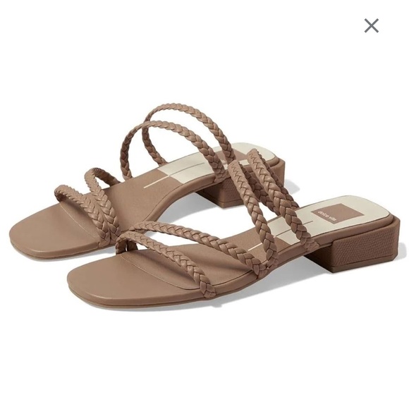Dolce Vita Hydie Women's Heeled Sandal in Cafe Stella Tan Sz 8 new - Picture 1 of 10